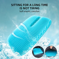 Breathable Honeycomb Gel Seat Cushion for Office and Car