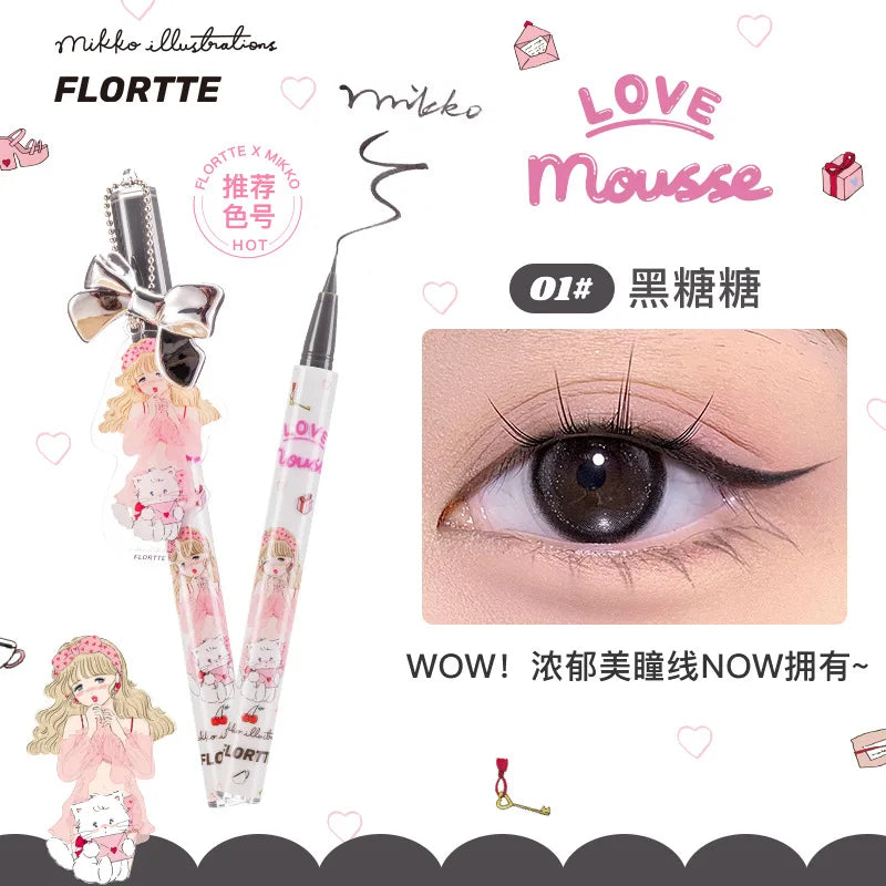 Long-Lasting Waterproof Liquid Eyeliner Pencil - 24
