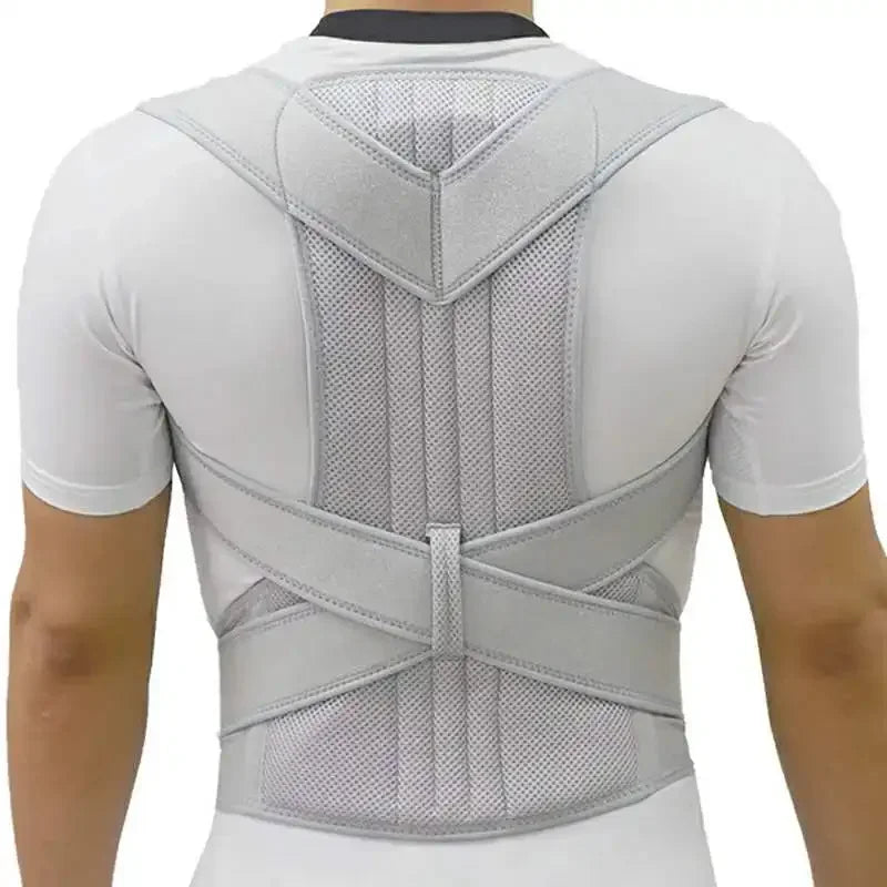 Adjustable Back Posture Corrector and Lumbar Support Brace - 10