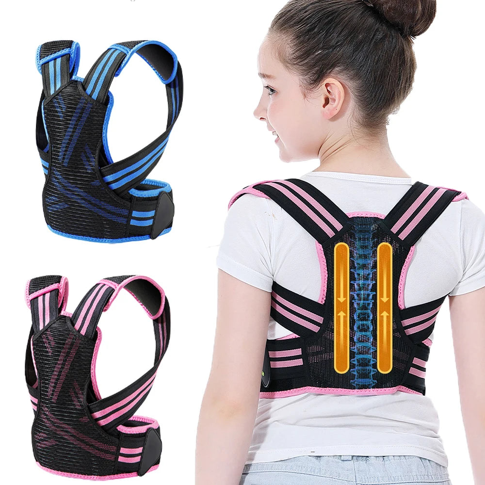 Adjustable Back Posture Corrector Brace for Kids and Teens - 14