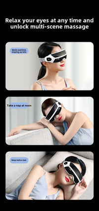 Steam Atomization Eye Massager with Heat and Bluetooth
