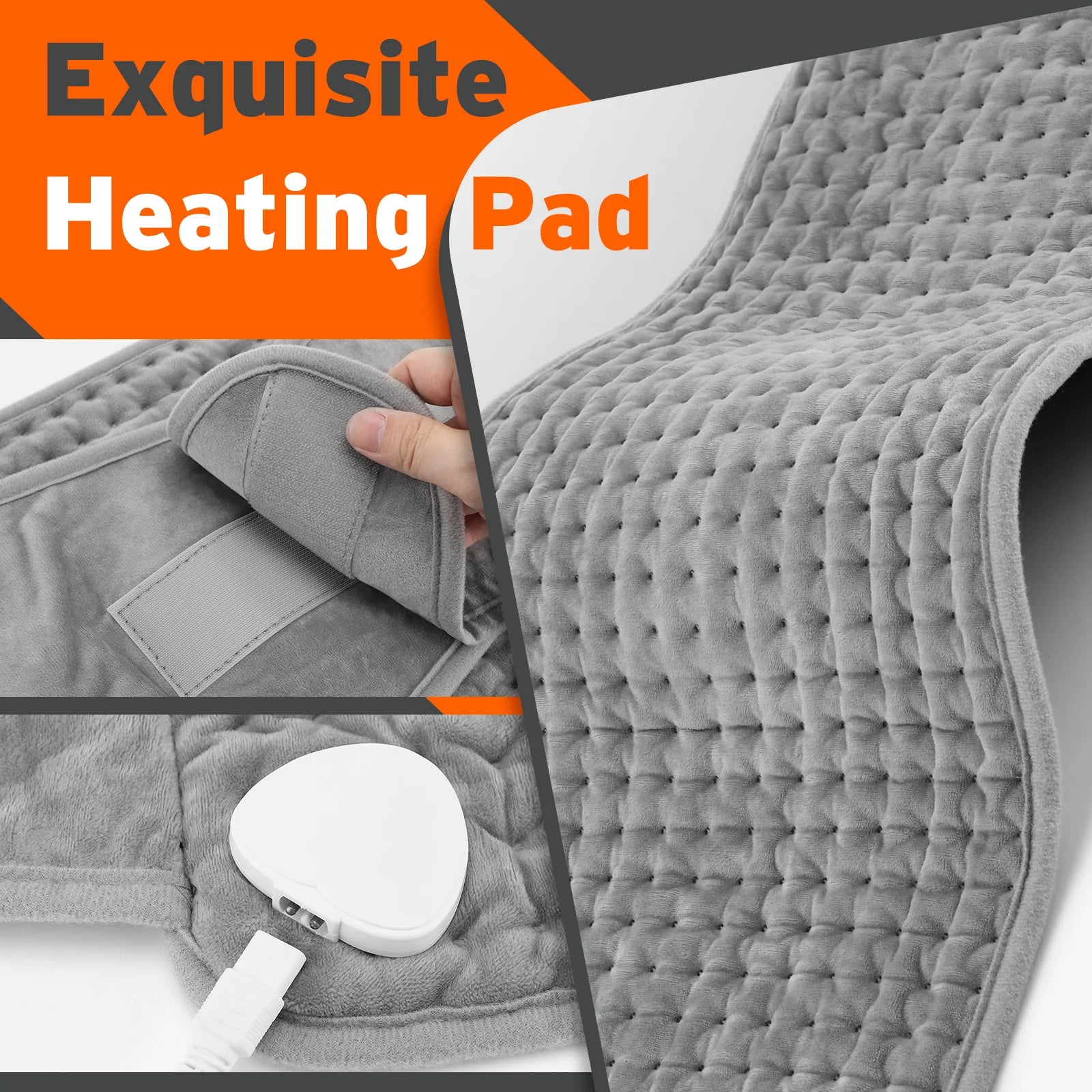 Portable Electric Heated Waist & Back Support Belt - 5