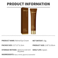 Retinol Eye Cream for Wrinkles and Dark Circles
