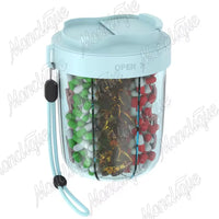 7-Day Portable Pill Organizer Cup for Vitamins and Supplements