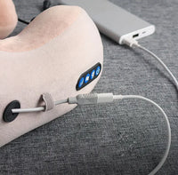 Portable Heated U-Shaped Neck Massage Pillow