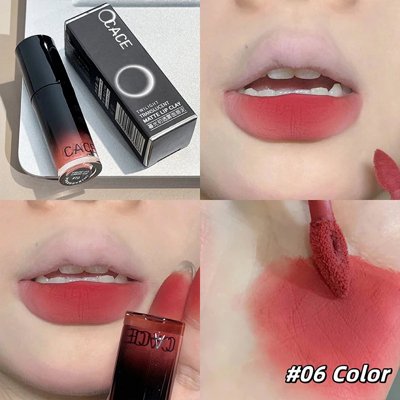 Matte Velvet Lip Clay Long-Lasting Waterproof Tint - 22