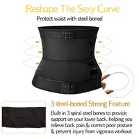 Sauna Sweat Waist Trainer and Tummy Slimming Belt