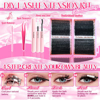 DIY Individual Lash Cluster Extension Kit