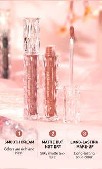 Diamond Shimmer Matte Liquid Lipstick