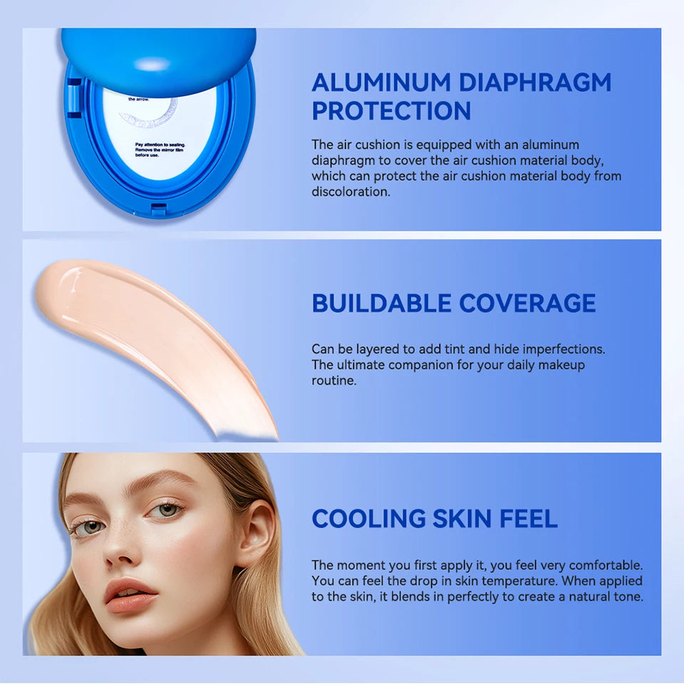 Long-Lasting Cushion Foundation with SPF - 8