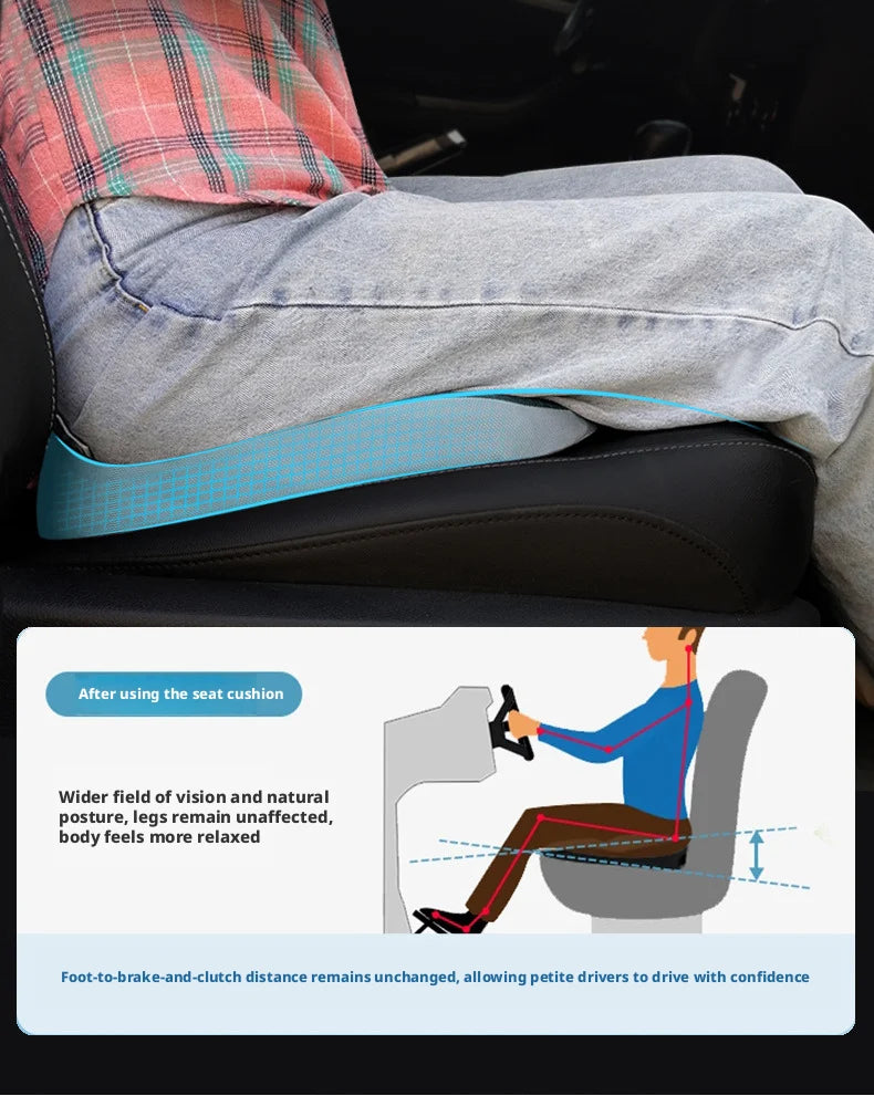Ergonomic Memory Foam Seat Cushion for Tailbone Pain - 5
