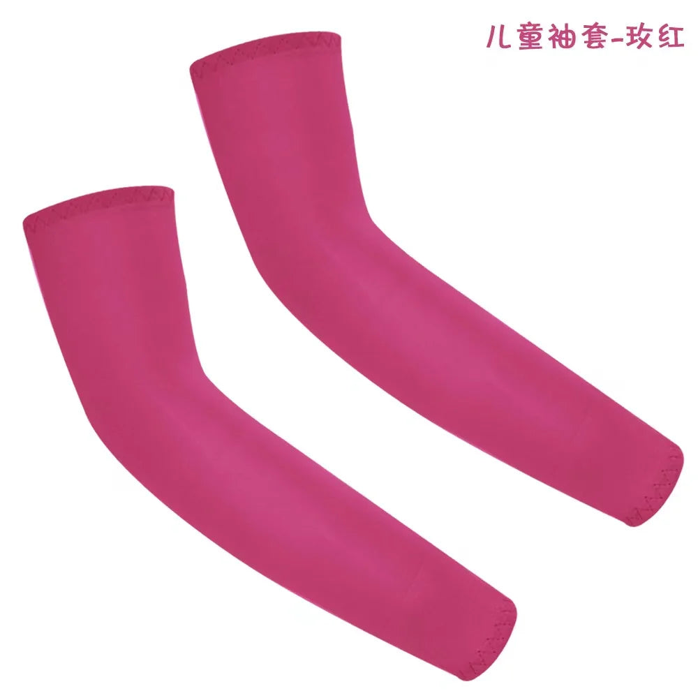 Kids UV Sun Protection Cooling Arm Sleeves - 37