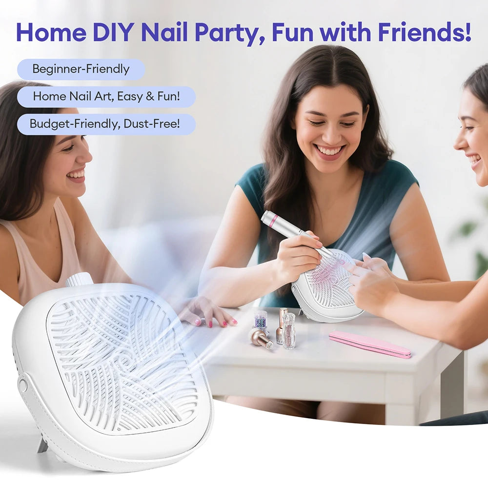 Portable Professional Nail Dust Collector Vacuum - 1