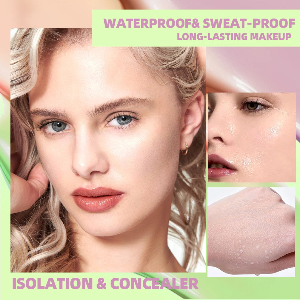 3-in-1 Color Correcting Makeup Primer and Concealer - 2