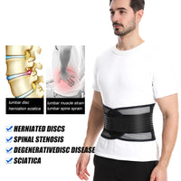 Adjustable Lumbar Support Belt for Lower Back Pain Relief