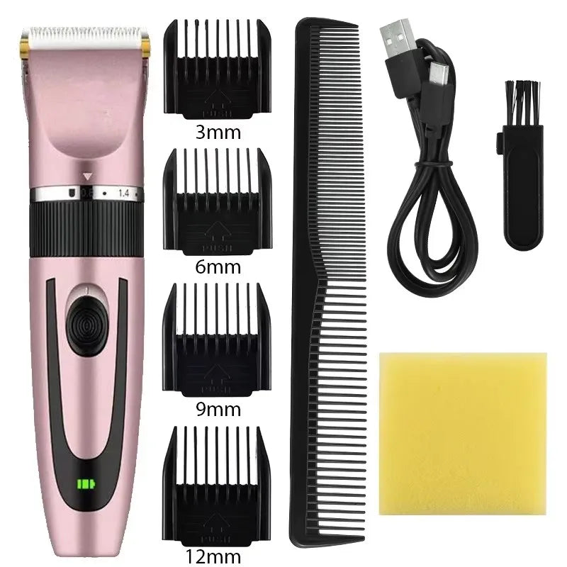 Professional Rechargeable Hair and Beard Trimmer - 7