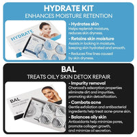 CO2 Oxygen Facial Treatment Capsule and Gel Kit