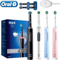 Rechargeable Electric Toothbrush with Pressure Sensor