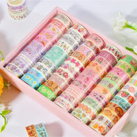 60-Piece Decorative Washi Tape Set for Scrapbooking and Journals