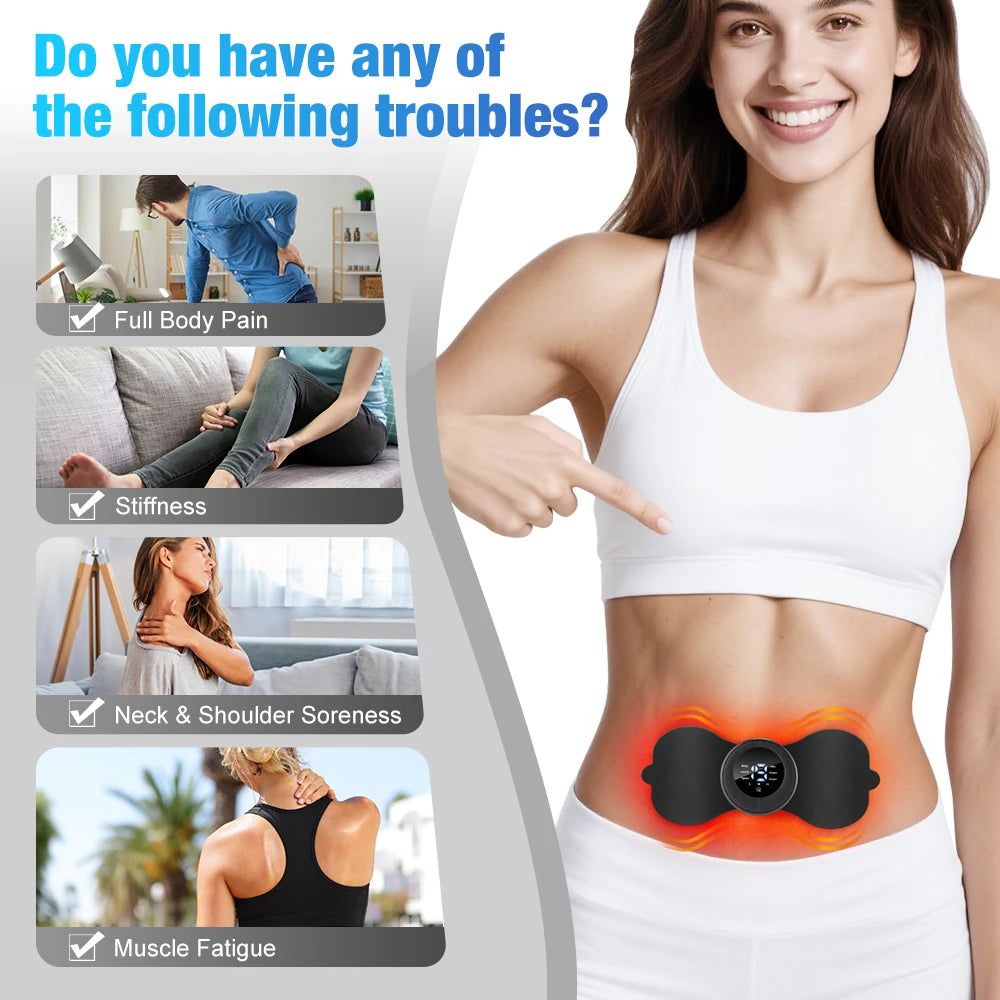 Wireless EMS Heating Muscle Stimulator for Full Body Relief - 13