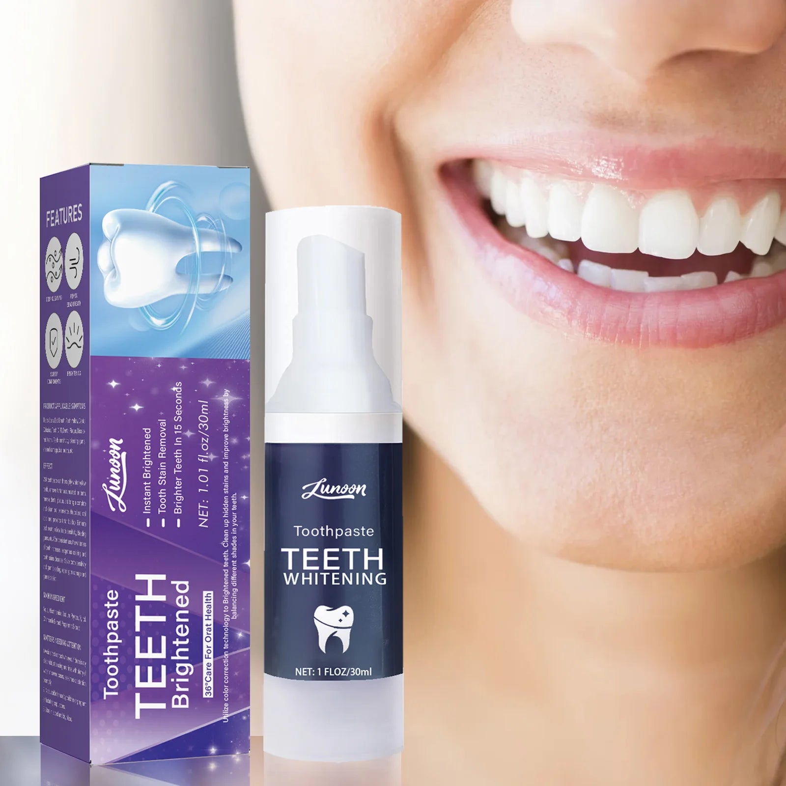 Color Correcting Teeth Whitening Foam - 1