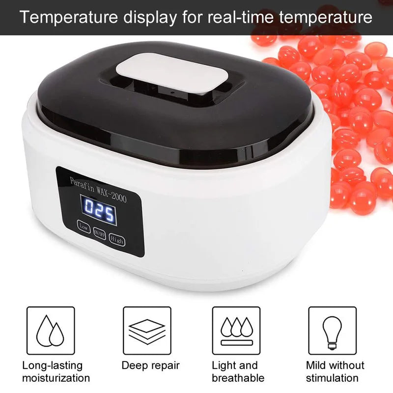 Professional Paraffin Wax Bath Warmer for Hands and Feet Spa - 2