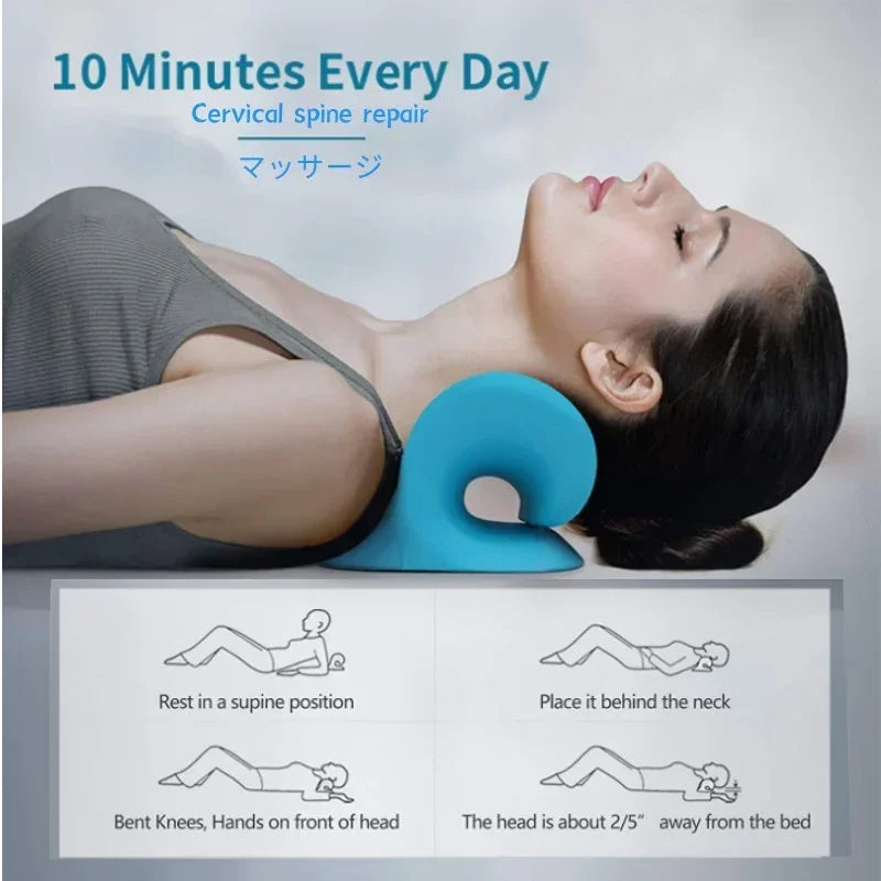 Cervical Neck Traction Stretcher for Pain Relief - 13