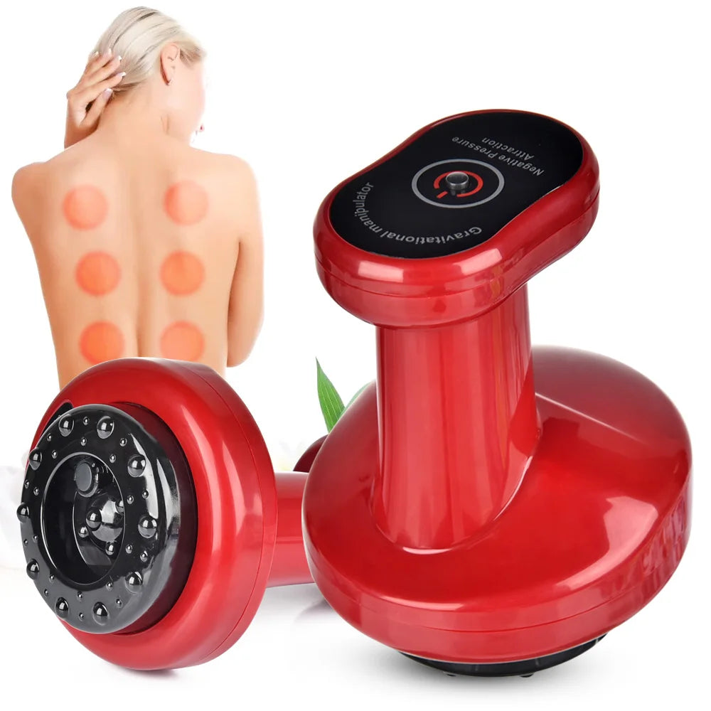 Electric Vacuum Cupping and Gua Sha Massage Device - 2