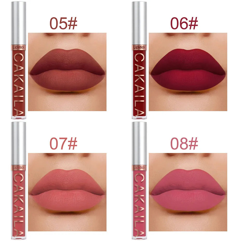 Matte Liquid Lipstick and Lip Gloss Collection Set - 12
