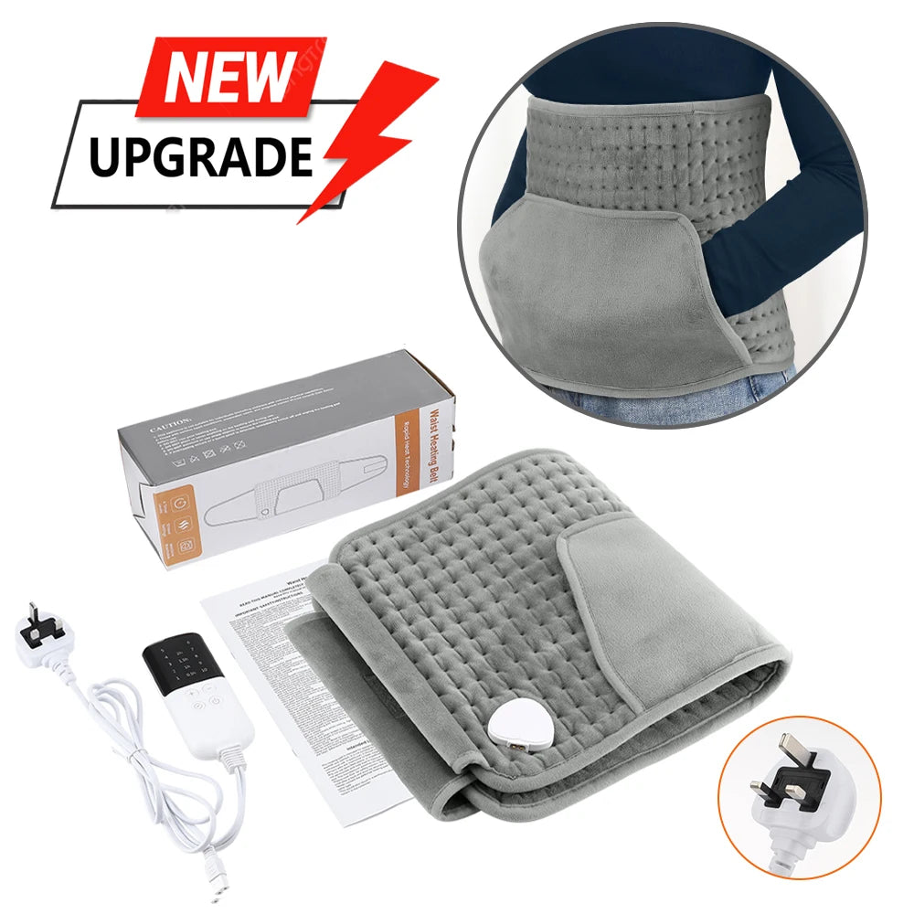 Electric Heated Waist Wrap for Pain Relief and Warmth - 36