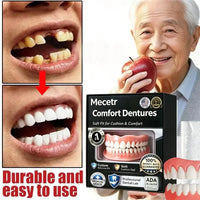 Adjustable Silicone Cosmetic Dentures for Instant Smile Correction