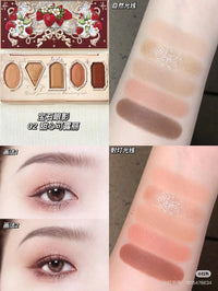 9-Color Angel Inspired Matte and Shimmer Eyeshadow Palette