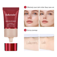 Matte Blur Foundation and Dual-Brush Makeup Set