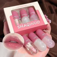 Hydrating Capsule Lip Gloss Set for Shiny Lips