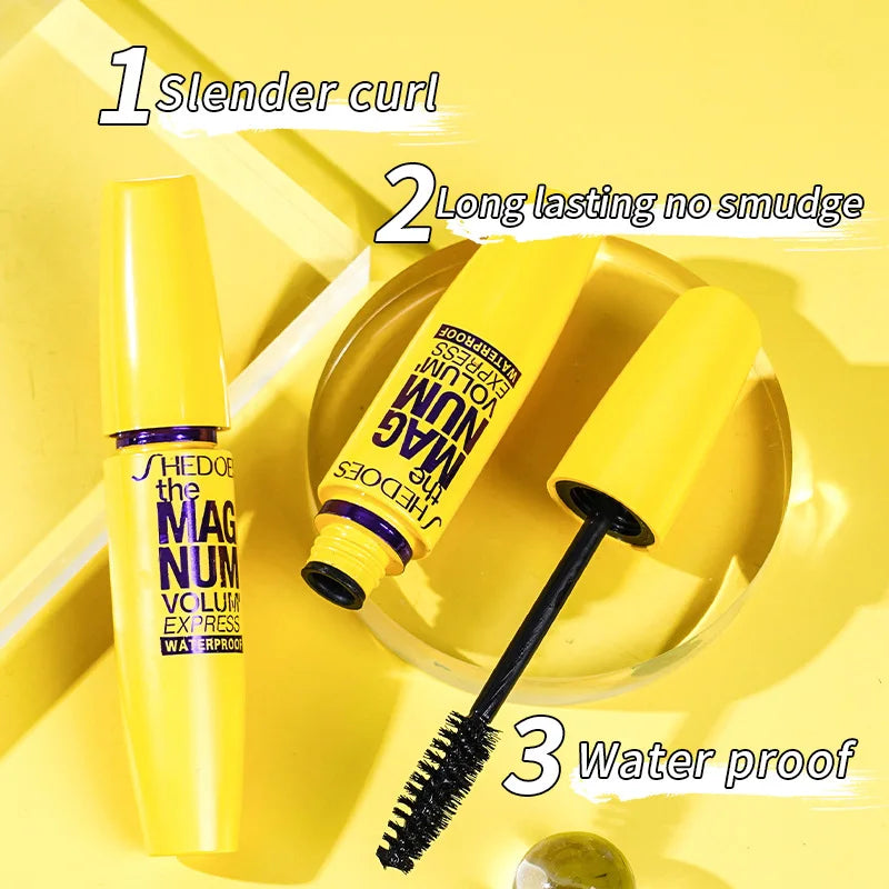 Waterproof Volumizing Mascara for Long-Lasting Lashes - 2