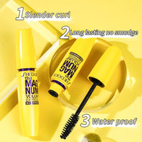 Waterproof Volumizing Mascara for Long-Lasting Lashes
