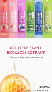 Fruit-Infused Hydrating Lip Balm Set