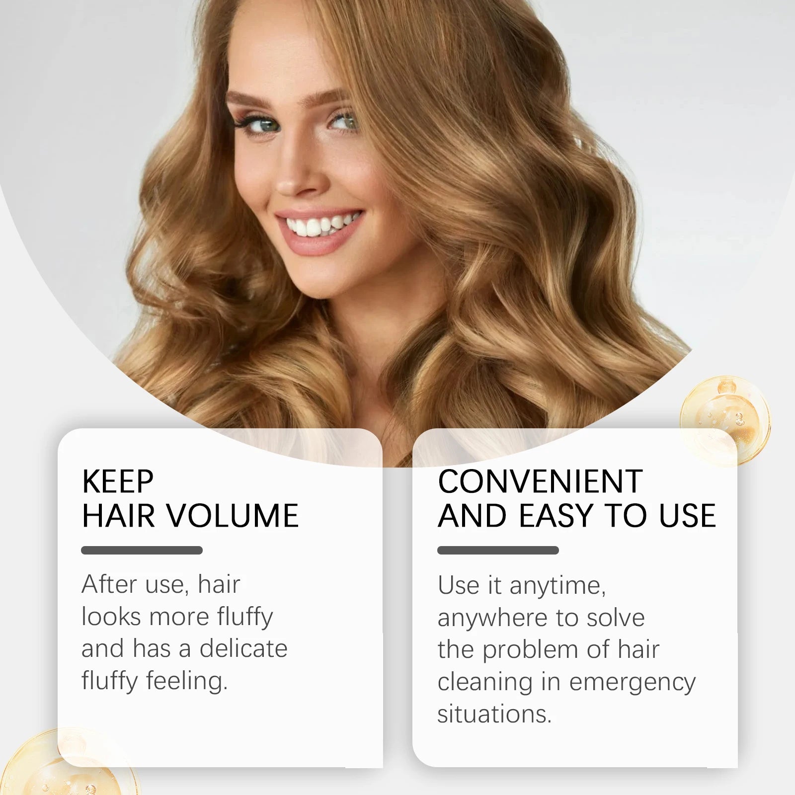 Vanilla Scented Dry Shampoo Spray for Instant Volume and Oil Control - 6