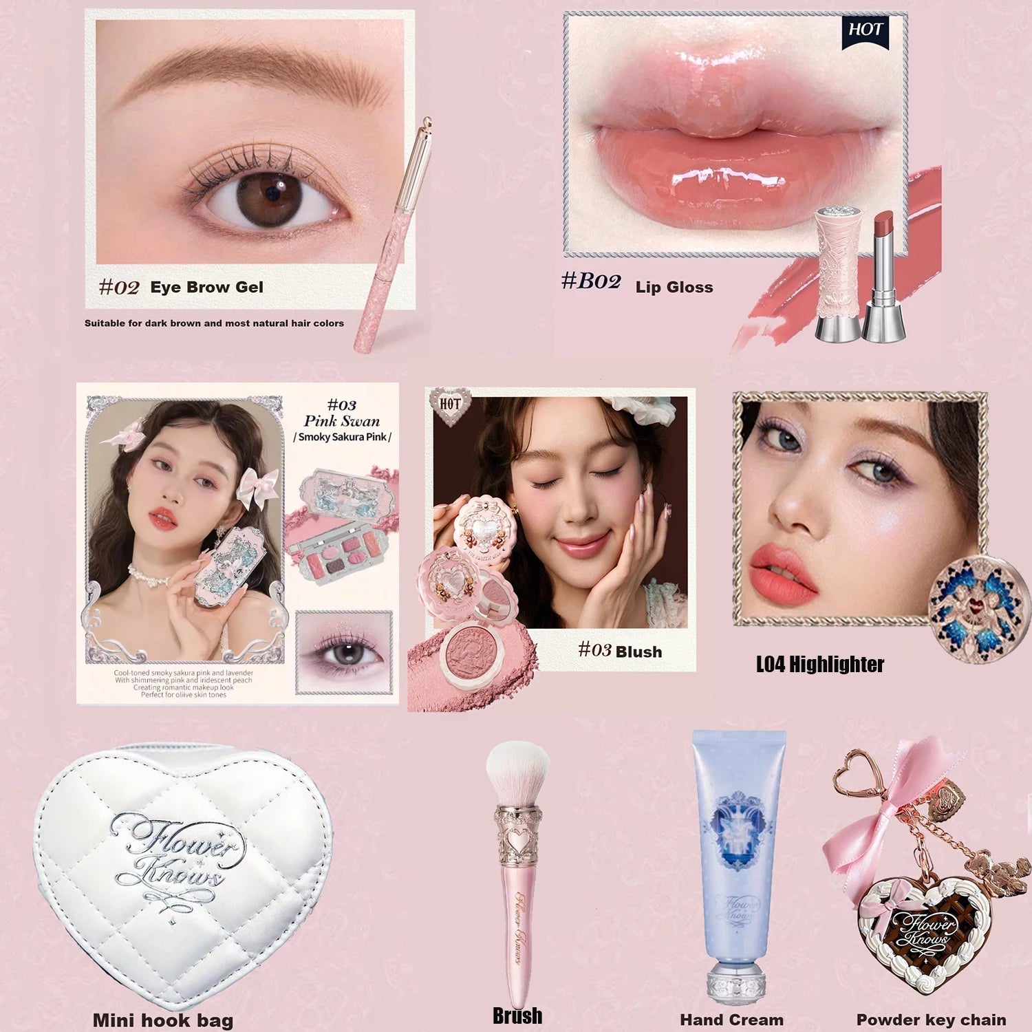 Complete Aesthetic Makeup Collection Set - 31