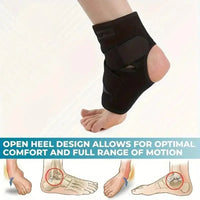 Adjustable Breathable Ankle Support Brace for Sports and Recovery