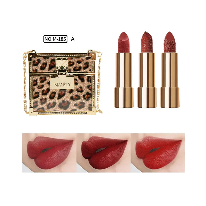 Matte Velvet Lipstick Set in Luxury Gift Case - 56
