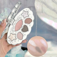 6-Color Ocean Theme Eyeshadow Palette