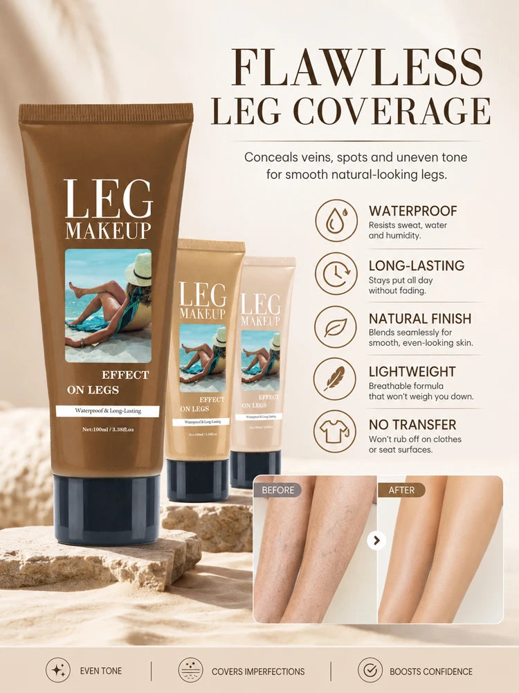 Waterproof Full Coverage Body & Leg Concealer - 7