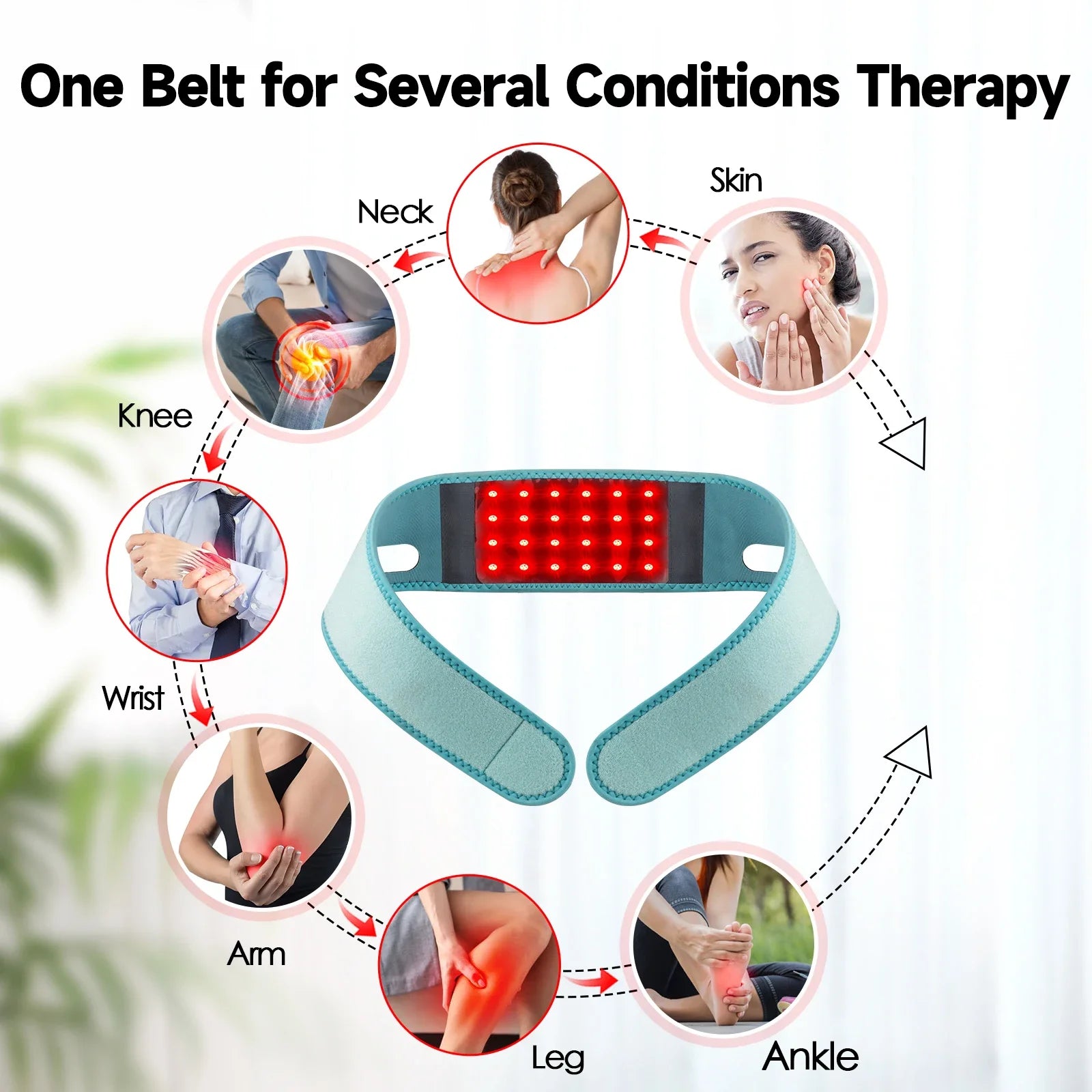 Red Light Therapy Wrap for Neck and Skin Tightening - 8