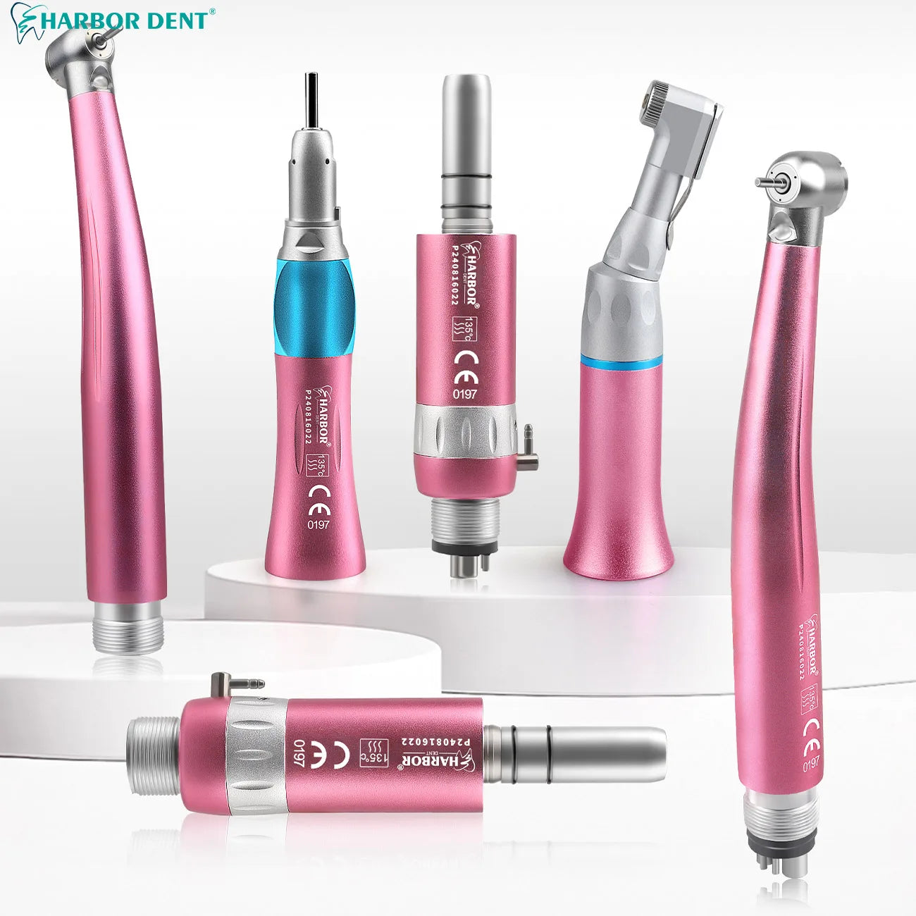 Professional Dental Handpiece Kit with LED and Water Spray - 1