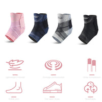 Adjustable Compression Ankle Support Brace for Pain Relief