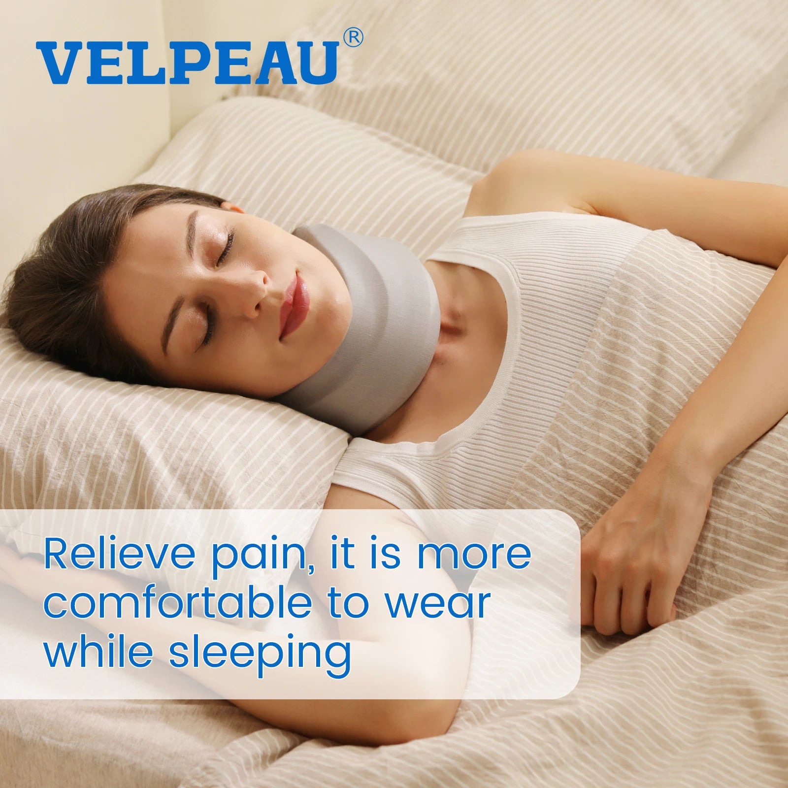 Adjustable Cervical Neck Support Brace for Pain Relief - 5