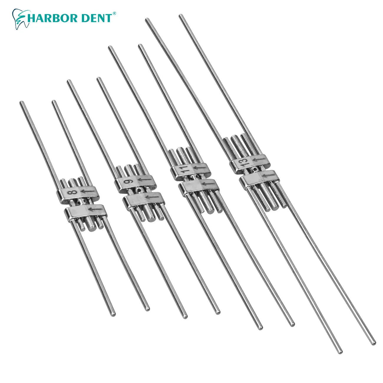 Orthodontic Rapid Palatal Expansion Screw for Dental Arch Correction - 1