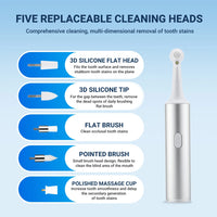 Electric Dental Tartar Remover & Teeth Whitening Polisher