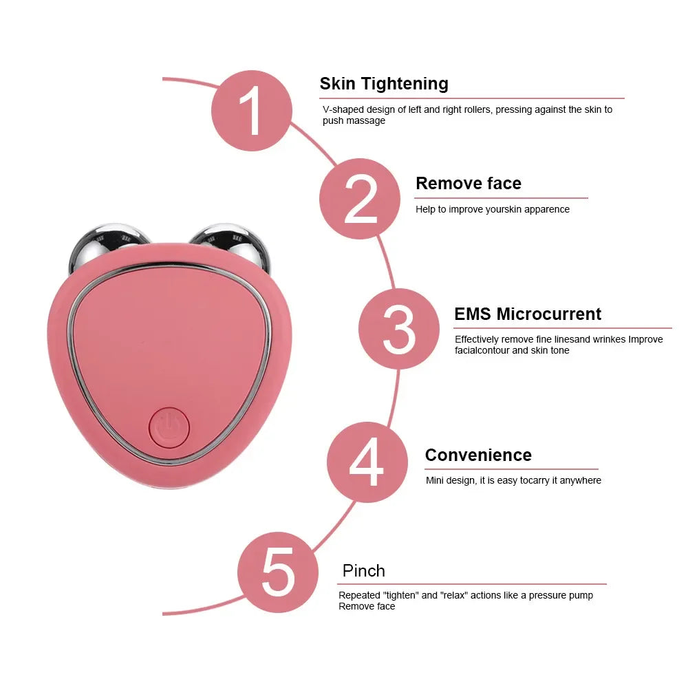 Microcurrent Facial Lifting & Toning Device - 8